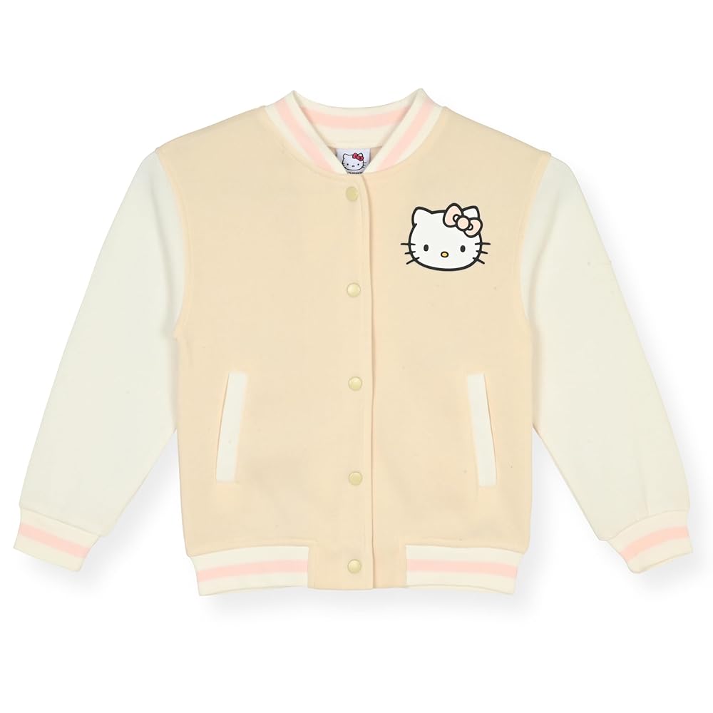Amazon.com: Hello Kitty Girls Varsity Button Front Letterman